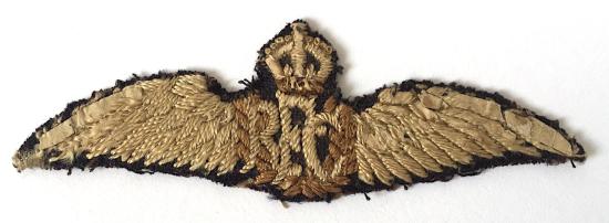 WW1 BRITISH ROYAL FLYING CORPS PILOTS WINGS