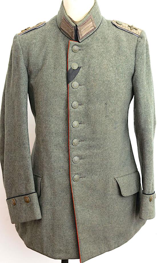 WW1 GERMAN ARMY AIR SERVICE PRUSSIAN OFFICERS M1910 TUNIC