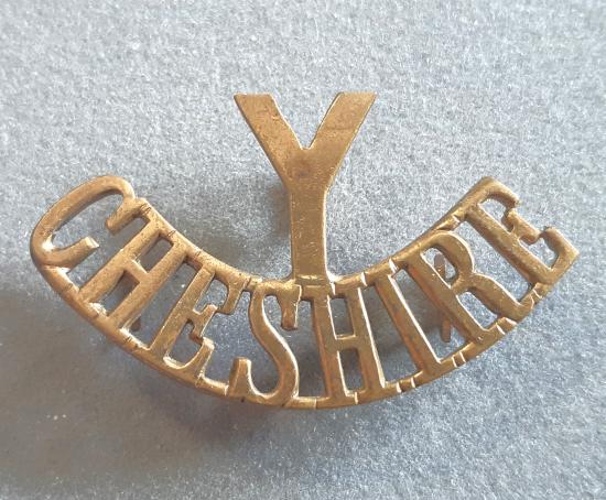 Y / CHESHIRE Shoulder Title (Westlake 236)