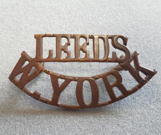 LEEDS / W. YORK Shoulder Title (Westlake 887)