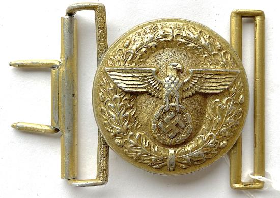 WW2 GERMAN POLITICAL LEADERS BELT BUCKLE