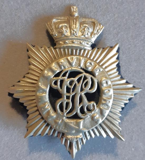 BRITISH QVC Army Service Corps Vols. W/M Glengarry Badge