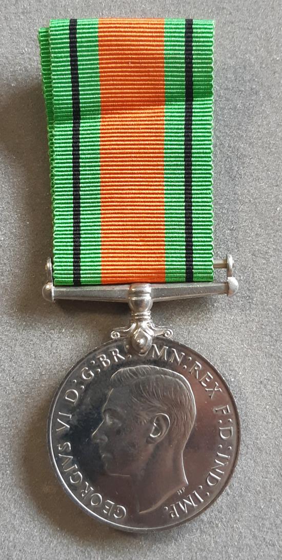 WW2 DEFENCE MEDAL.