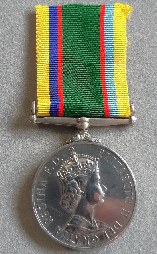 CADET FORCES MEDAL EIIR Issue (New Zealand Named).