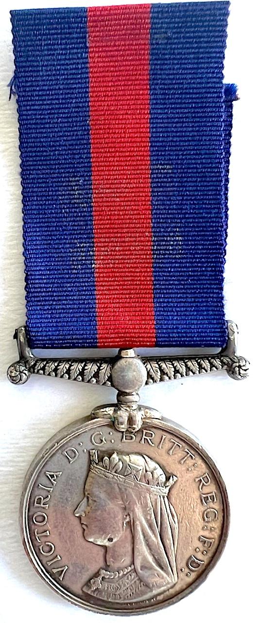 NEW ZEALAND VICTORIAN MEDAL TO PTE. JOHN McCANN