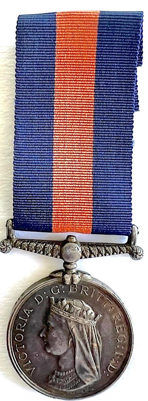 NEW ZEALAND VICTORIAN MEDAL TO COLOUR SGT. JOHN RUSHWORTH