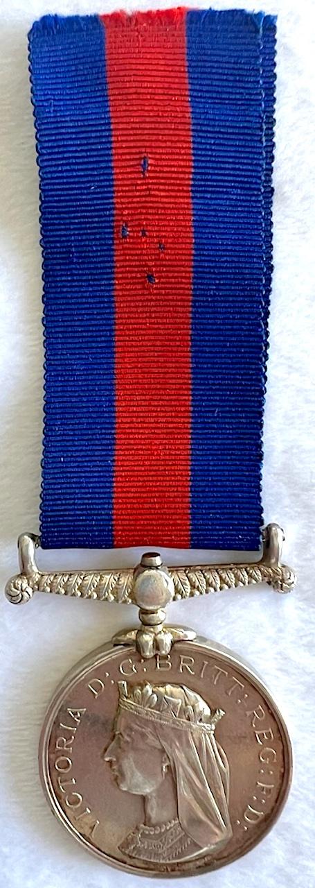 NEW ZEALAND VICTORIAN MEDAL TO PTE. JAMES CANNING