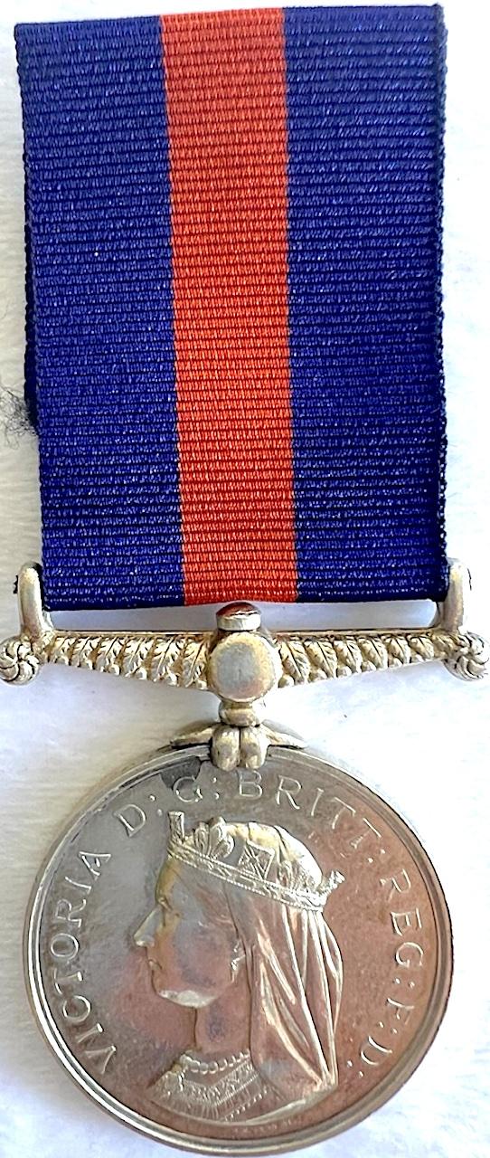 NEW ZEALAND VICTORIAN MEDAL TO PTE. JOSEPH DUNCAN