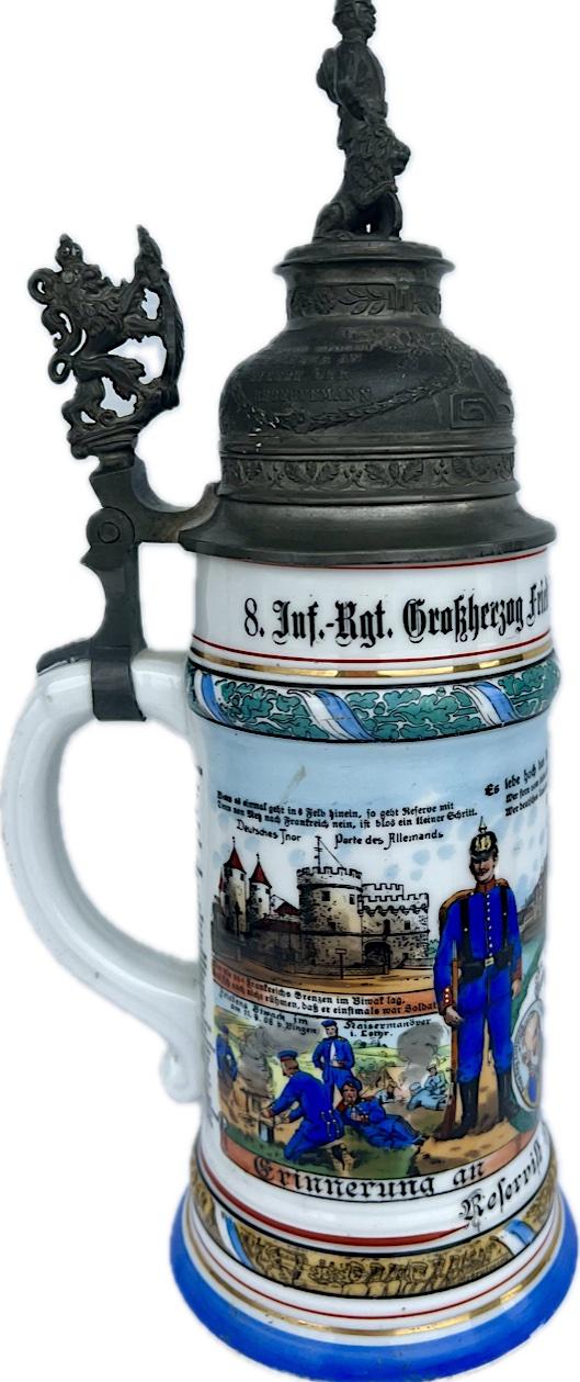 WW1 GERMAN BAVARIAN - 8TH INFANTRY REGIMENT STEIN