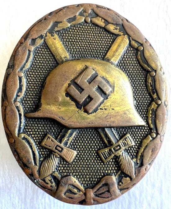 WW2 GERMAN BLACK WOUND BADGE