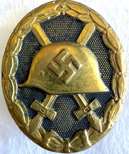 WW2 GERMAN BLACK WOUND BADGE