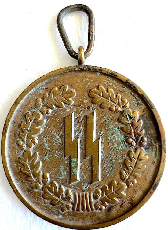 WW2 GERMAN SS 4 YEAR SERVICE MEDAL