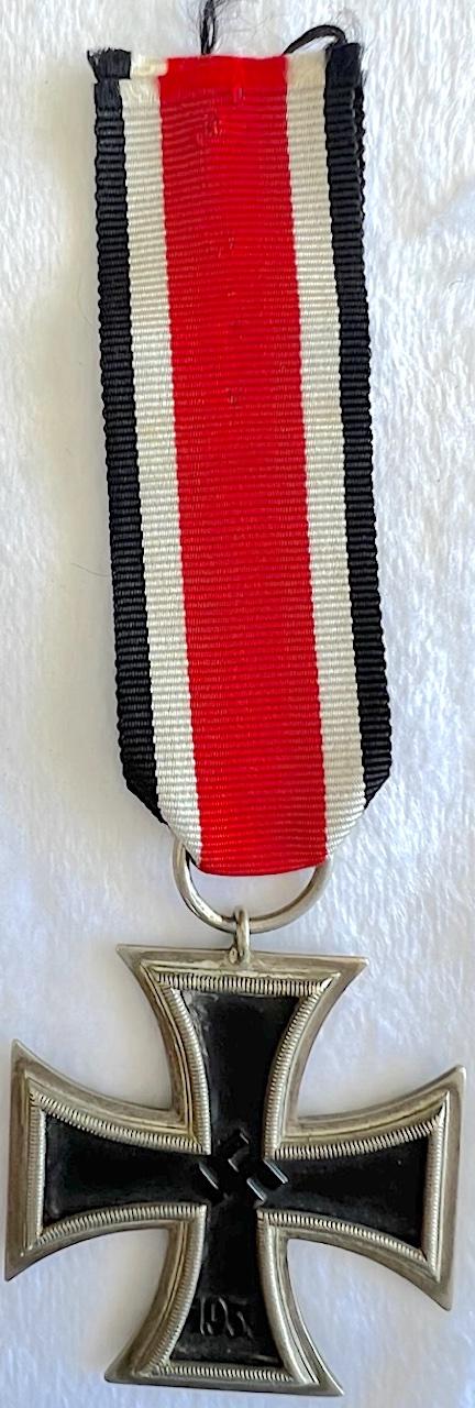 WW2 GERMAN IRON CROSS 2ND CLASS  - RARE SCHINKEL TYPE