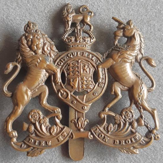 BRITISH - General List K/C Brass Hat Badge (KK1084)