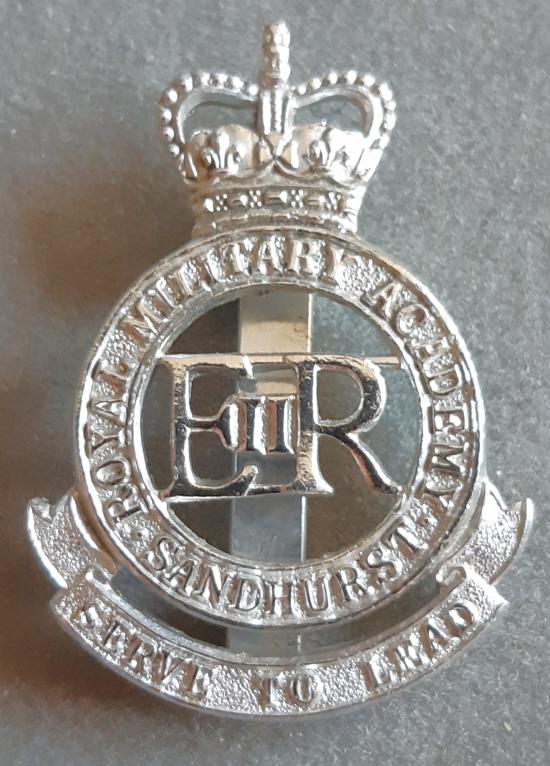 BRITISH - Royal Military Academy Sandhurst Q/C Anodised Badge (KK2171)