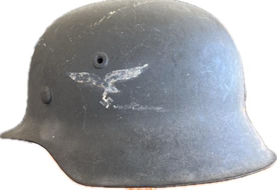 WW2 GERMAN M42 LUFTWAFFE HELMET